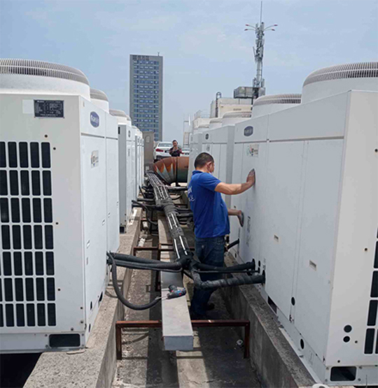 诸暨中央空调制热和不制冷系统维修方法